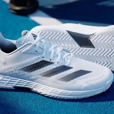 Adidas Defiant Speed 2 Gravel Schoenen Wit / Geel