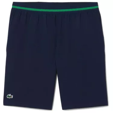 Korte Lacoste Tennis x Novak Djokovic Blauw