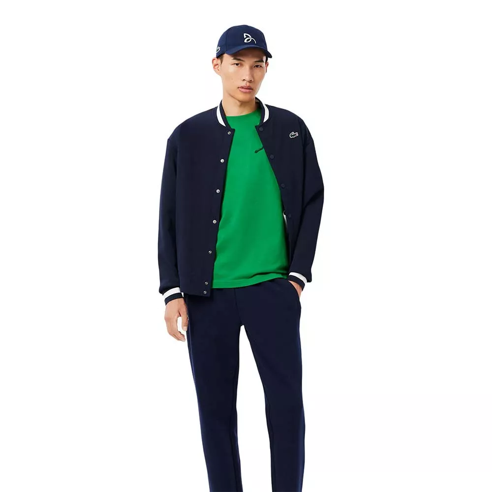 Pak T-Shirt + Lacoste Tennis Pet x Novak Djokovic Groen