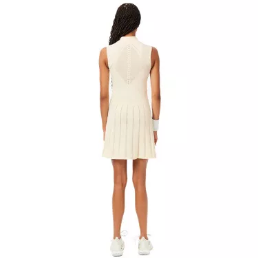 Lacoste Tennis Stretch Jurk Dames Zwart