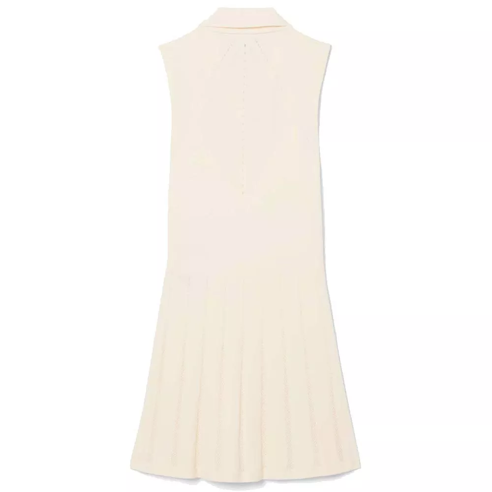 Lacoste Tennis Stretch Jurk Dames Zwart