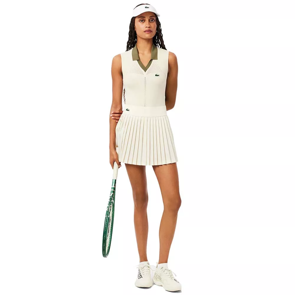 Polo Lacoste Dames Zonder Mouwen Zwart