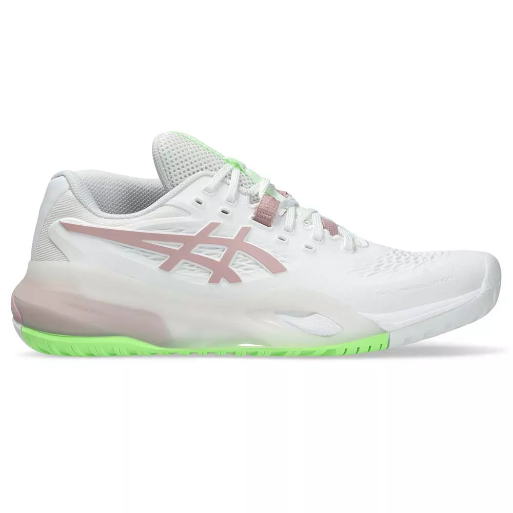 Asics Gel Resolution X Wit / Pastelgroen Dames Schoenen