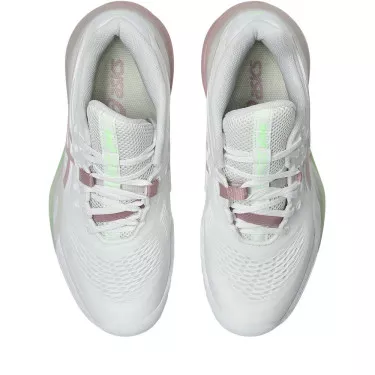 Asics Gel Resolution X Wit / Pastelgroen Dames Schoenen
