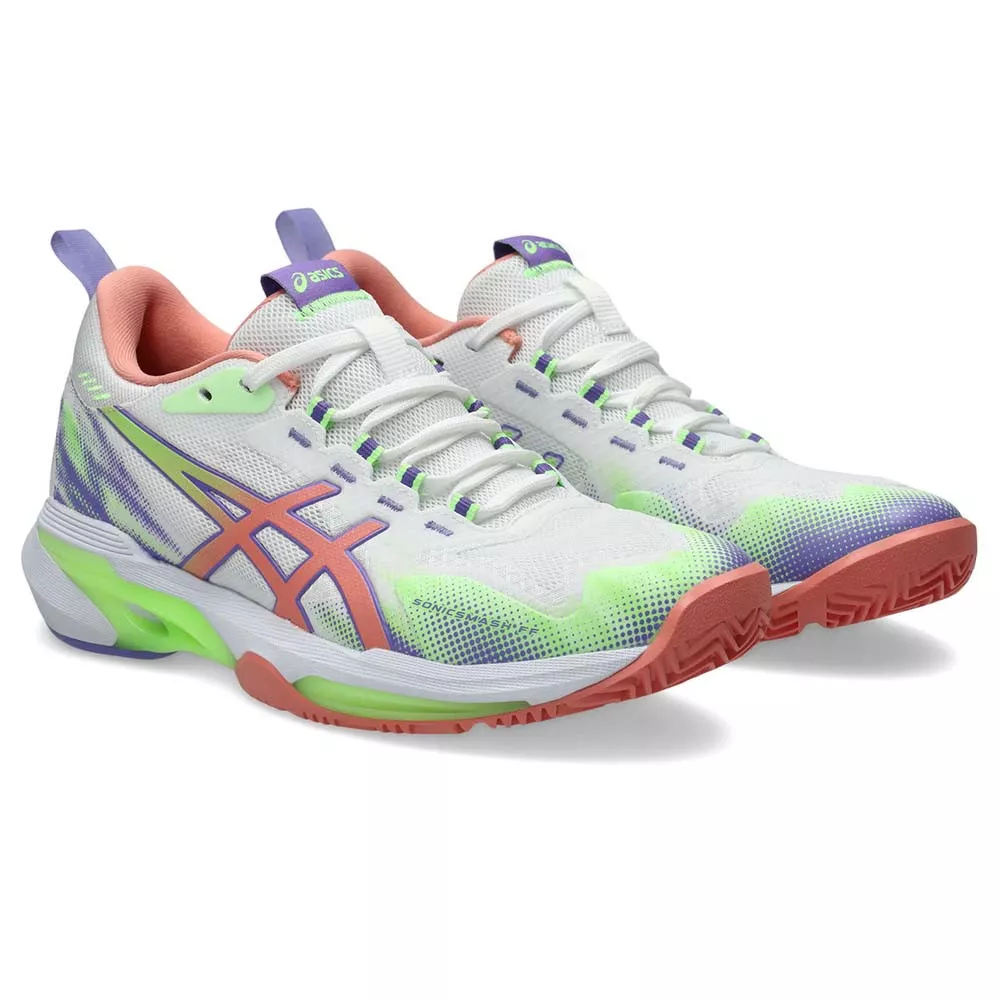 Asics Sonicsmash FF Padel Groene Schoenen