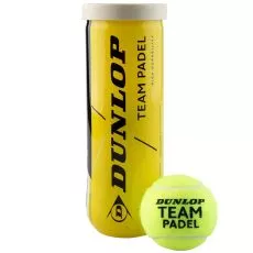 Dunlop Team Padel 3 stuks geel