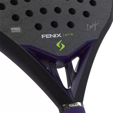 Siux Fenix ​​Pro Augsburger 2026 Zwart Racket