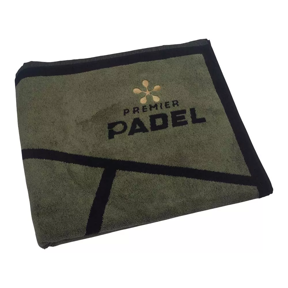 Bullpadel Premier Padel handdoek Kaki/Beige 100x50