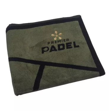 Bullpadel Premier Padel handdoek Kaki/Beige 100x50