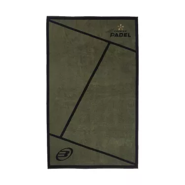 Bullpadel Premier Padel handdoek Kaki/Beige 100x50