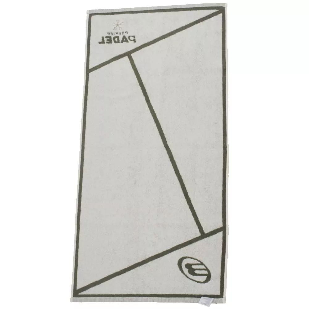 Bullpadel Premier Padel handdoek Kaki/Beige 100x50