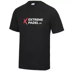 Extreme Padel T-shirt Zwart