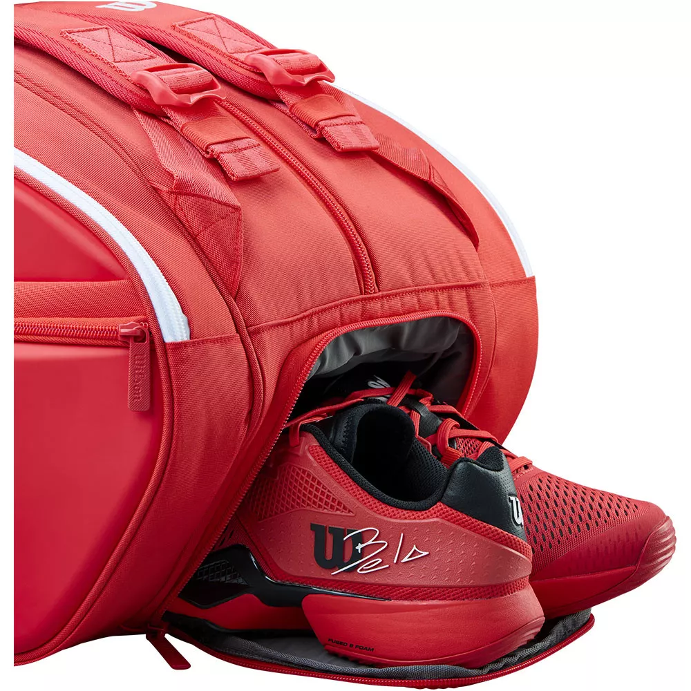 Wilson Super Tour Tas Rood
