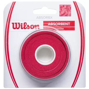 Wilson Overgrip AbsorbX Overgrip Zwart x 3