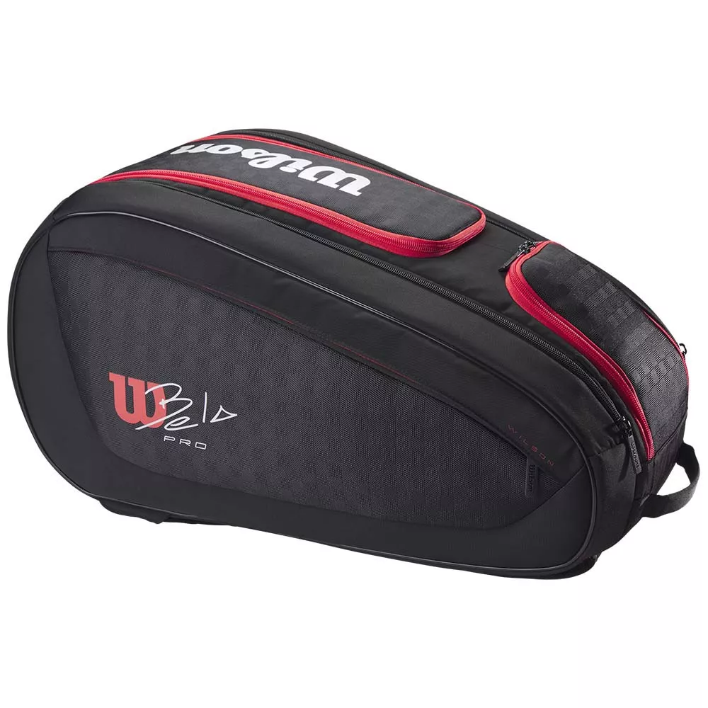 Wilson BELA Super Tour Zwart / Goud Padel tas