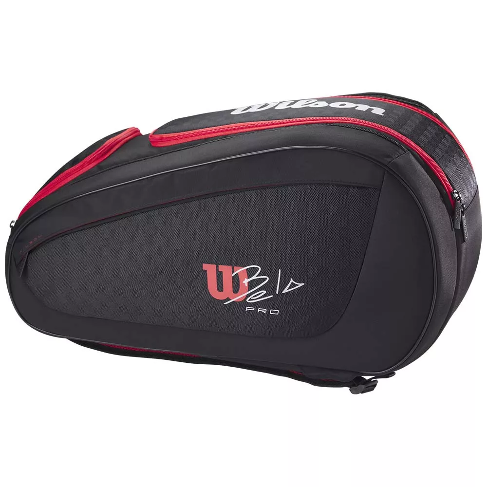 Wilson BELA Super Tour Zwart / Goud Padel tas
