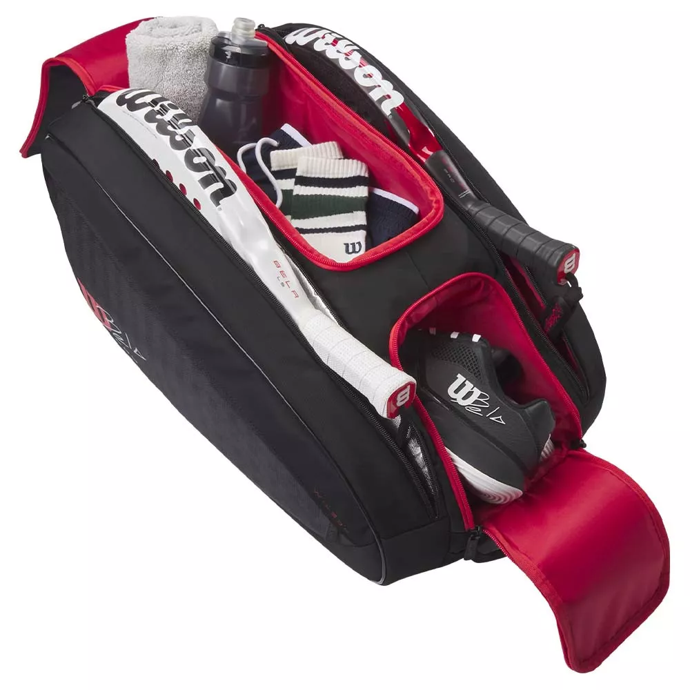 Wilson BELA Super Tour Zwart / Goud Padel tas