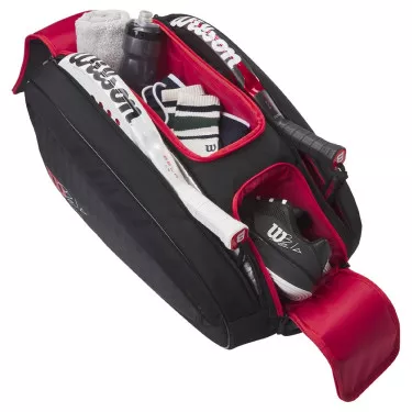 Wilson BELA Super Tour Zwart / Goud Padel tas