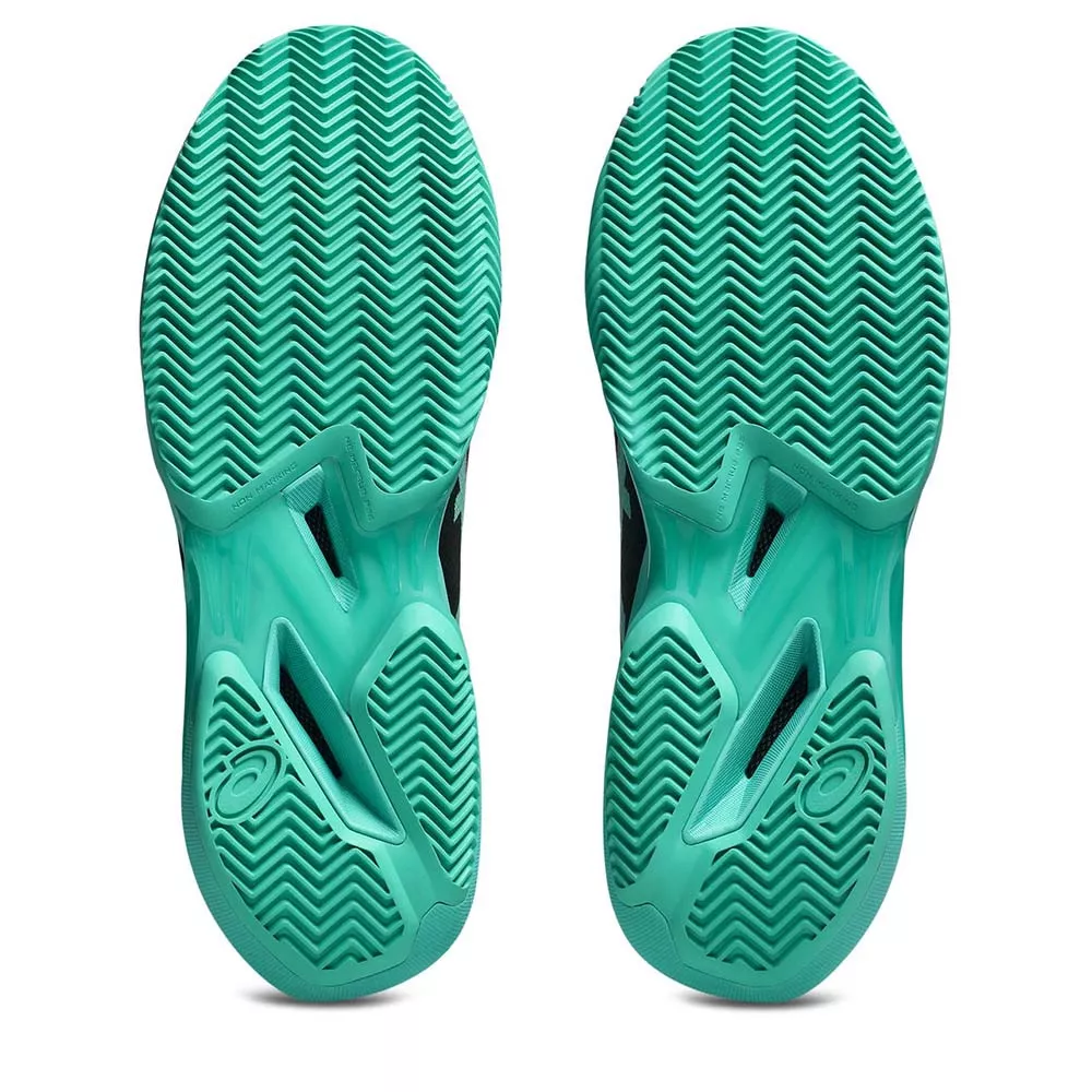 Asics Gel Solution Speed ​​​​FF 4 schoenen zwart/groen