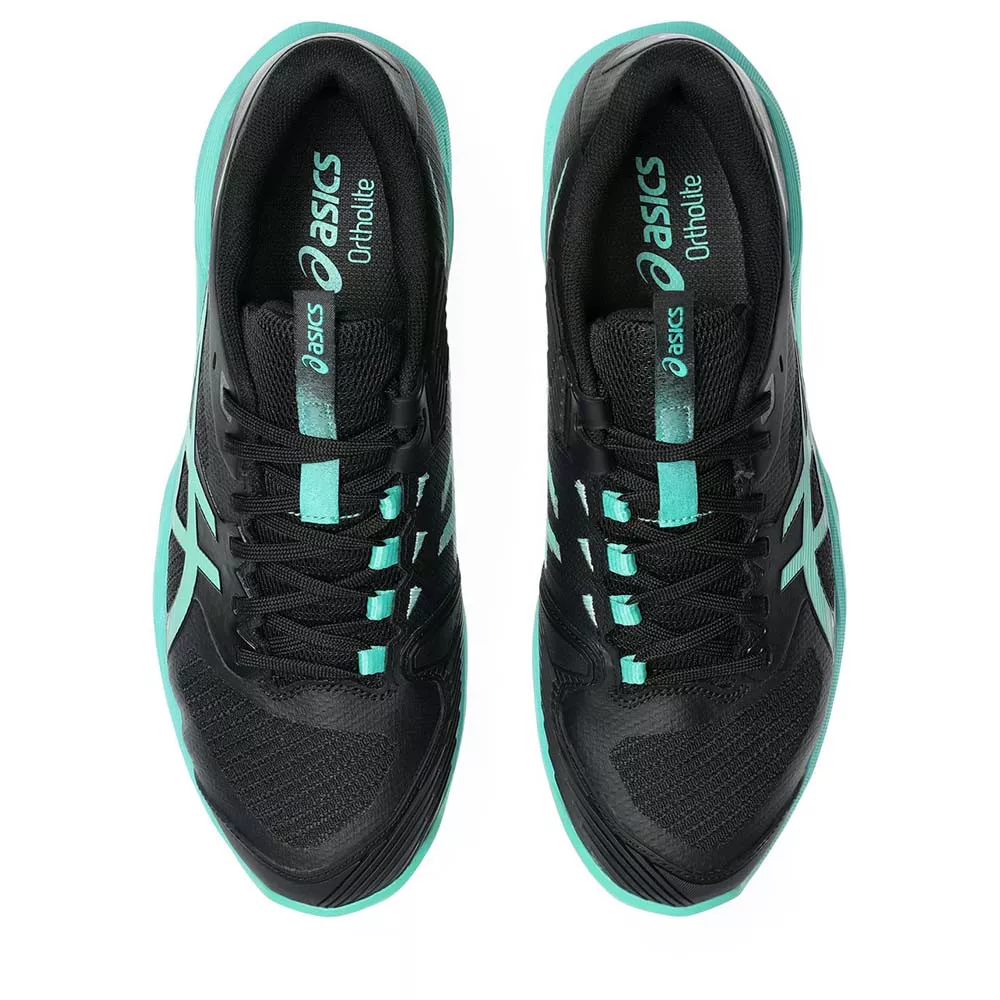 Asics Gel Solution Speed ​​​​FF 4 schoenen zwart/groen
