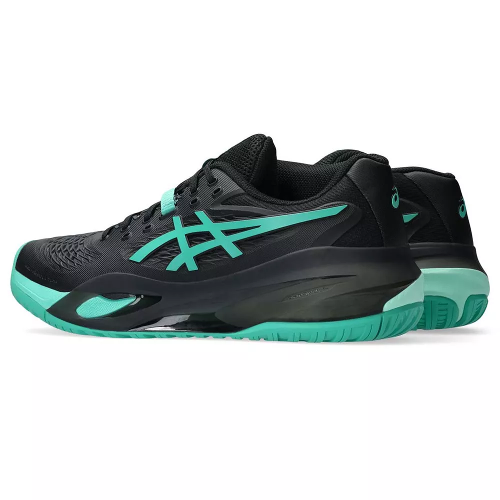 Asics Gel Resolution X Clay Zwart / Groen Schoenen
