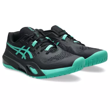 Asics Gel Resolution X Clay Zwart / Groen Schoenen