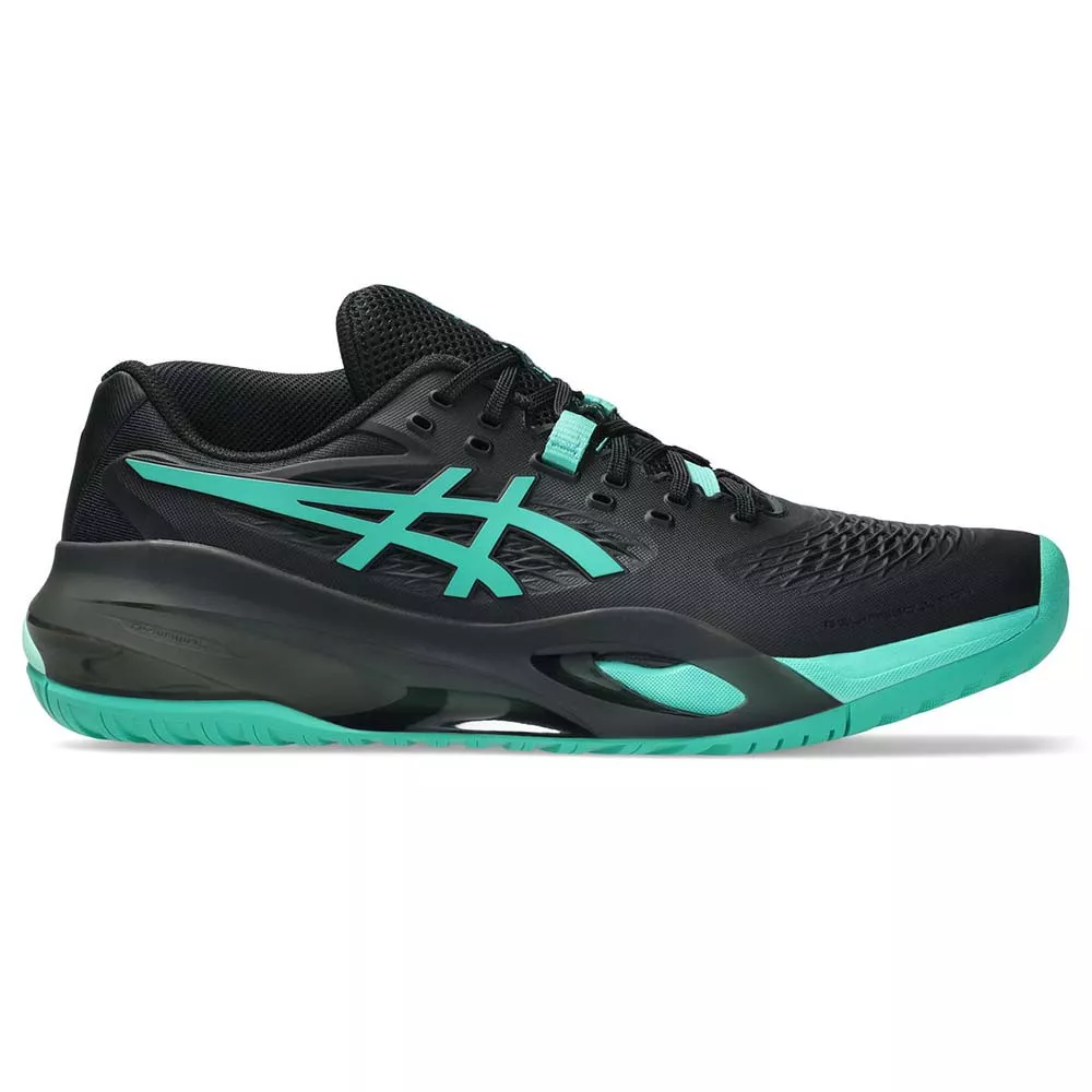 Asics Gel Resolution X Clay Zwart / Groen Schoenen