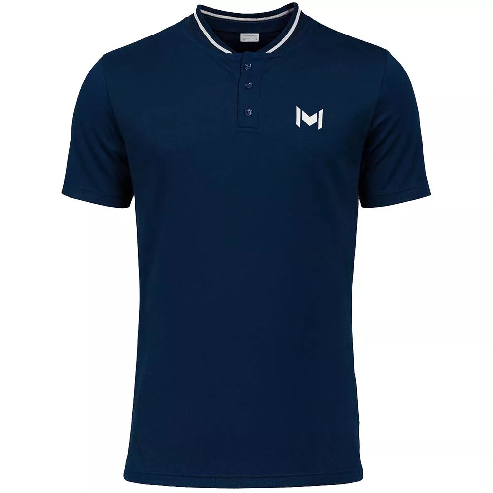 Mouratoglou Match Melbourne Polo Wit / Blauw