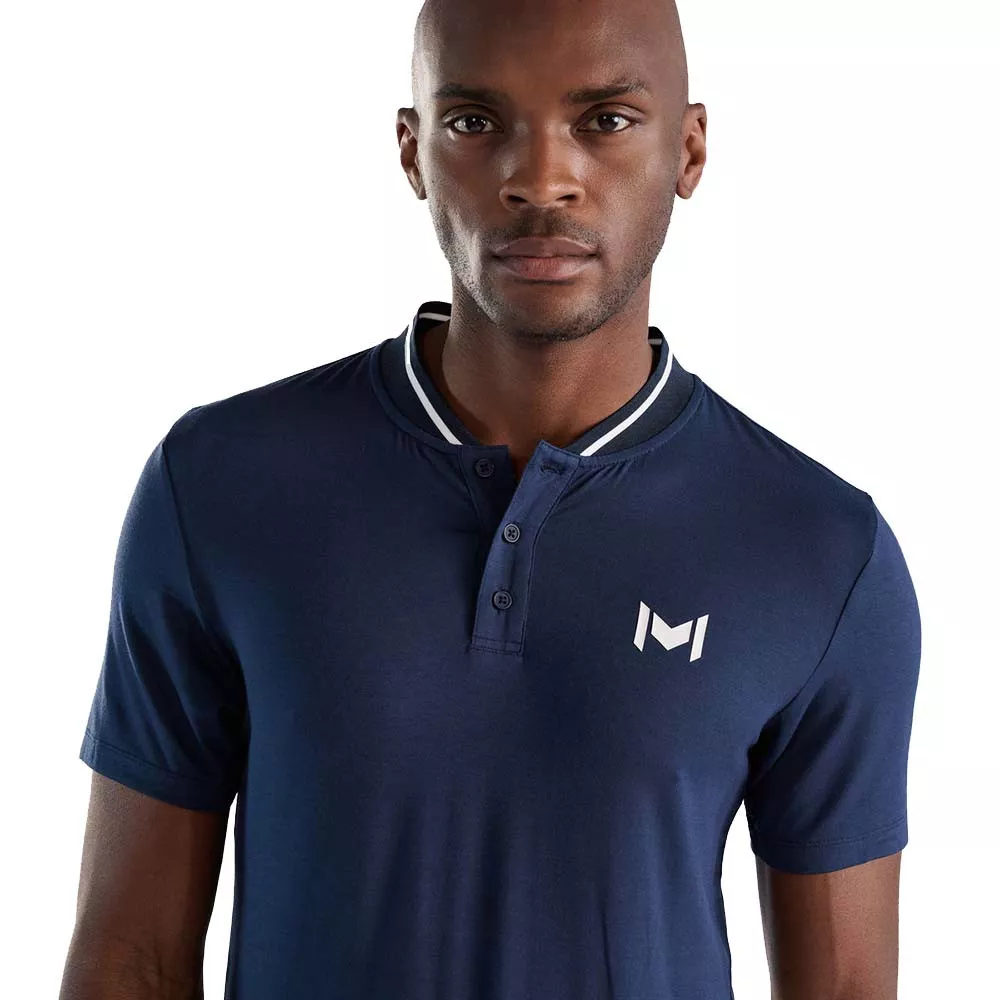 Mouratoglou Match Melbourne Polo Wit / Blauw