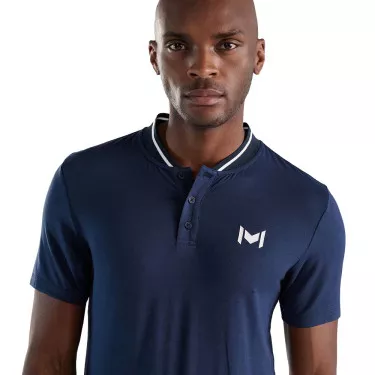 Mouratoglou Match Melbourne Polo Wit / Blauw