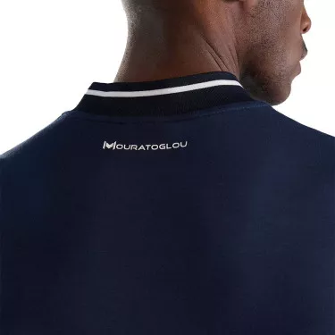 Mouratoglou Match Melbourne Polo Wit / Blauw