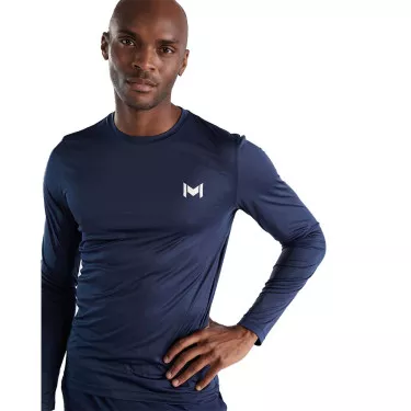 Mouratoglou Tech T-shirt Marineblauw