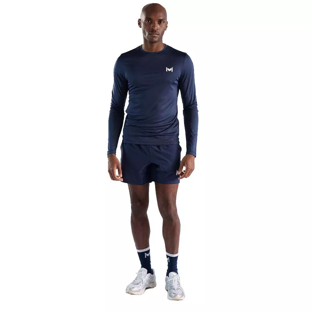 Mouratoglou Tech T-shirt Marineblauw