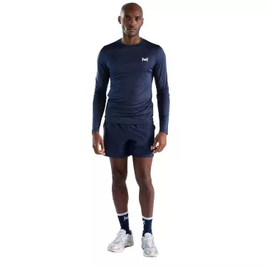 Mouratoglou Tech T-shirt Marineblauw