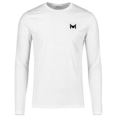 Mouratoglou T-shirt lange mouwen marineblauwe