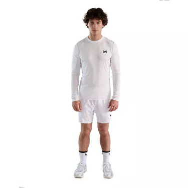 Mouratoglou T-shirt lange mouwen marineblauwe