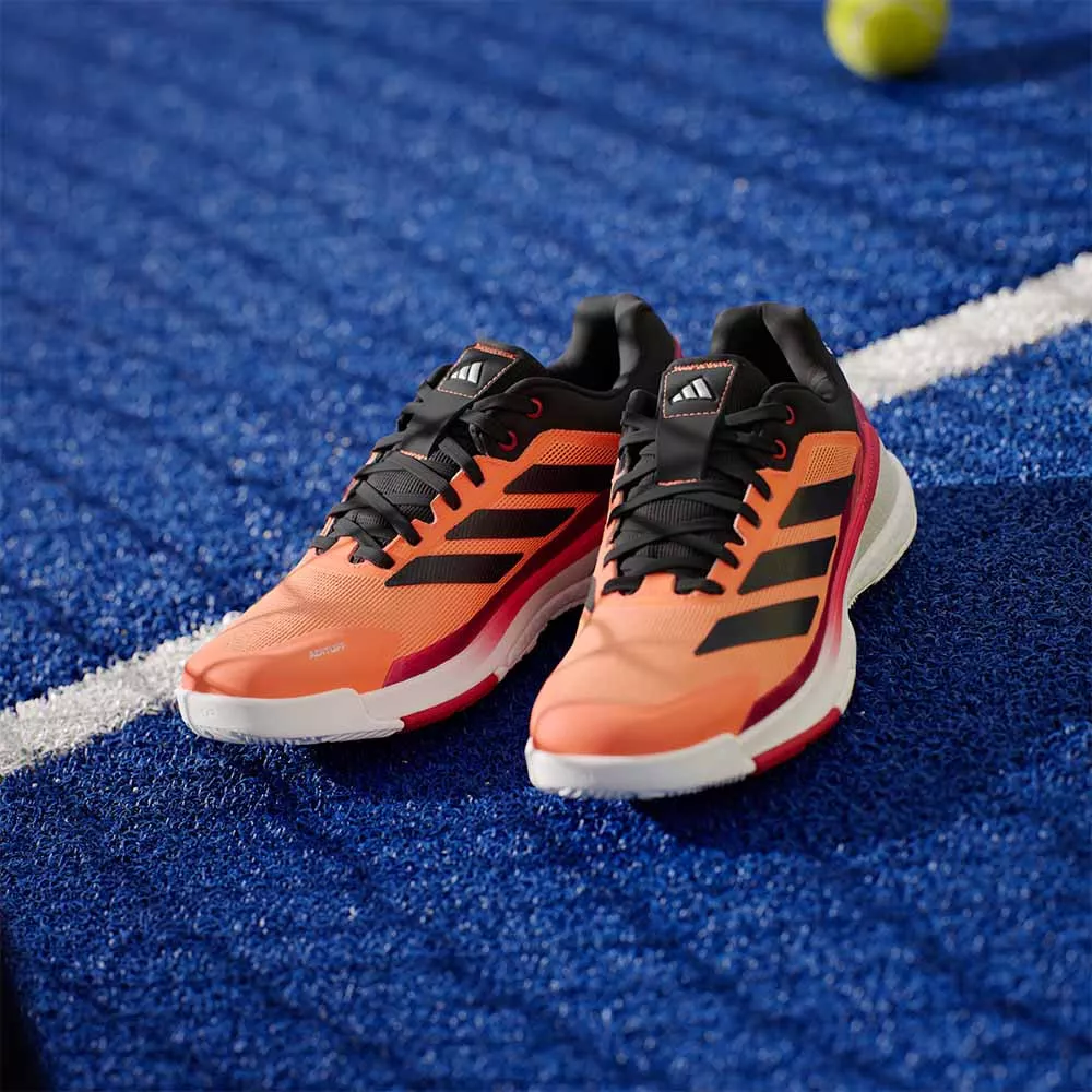 Adidas Crazyquick Boost Padelschoenen Wit / Zwart / Groen