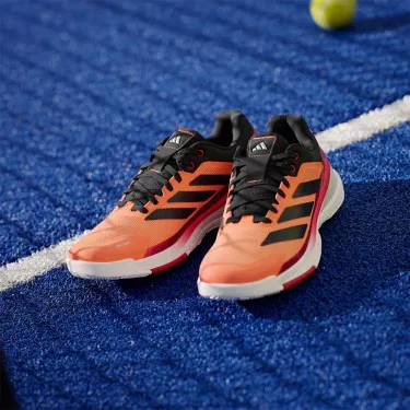 Adidas Crazyquick Boost Padelschoenen Wit / Zwart / Groen