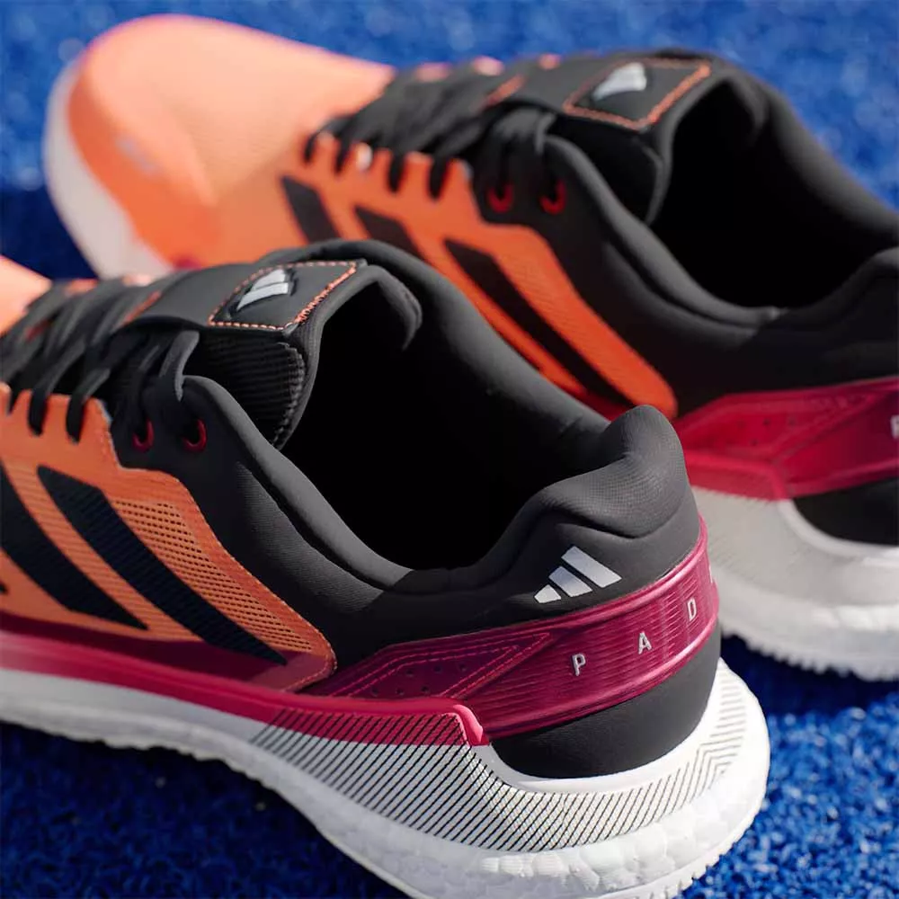 Adidas Crazyquick Boost Padelschoenen Wit / Zwart / Groen