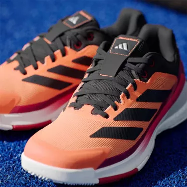 Adidas Crazyquick Boost Padelschoenen Wit / Zwart / Groen