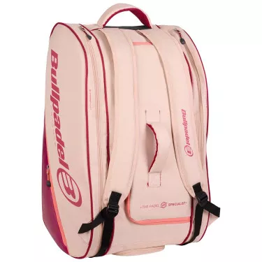 Bullpadel Advance Beige / Roze isothermische tas
