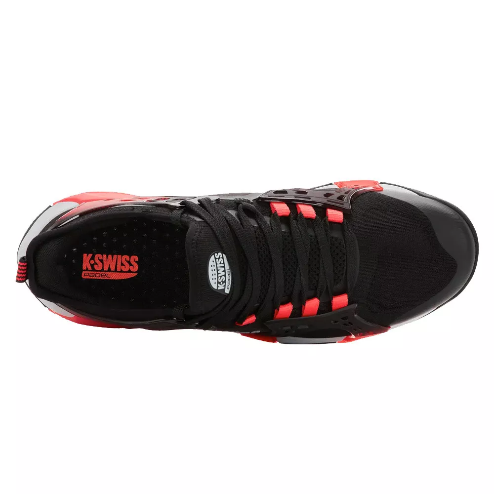 K-Swiss Ultra Court Padel Schoenen Grijs / Zwart / Rood