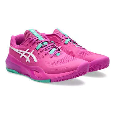 Asics Gel Resolution X Clay Zwart / Groen Schoenen
