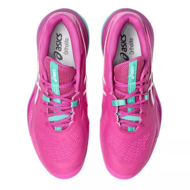 Asics Gel Resolution X Clay Zwart / Groen Schoenen