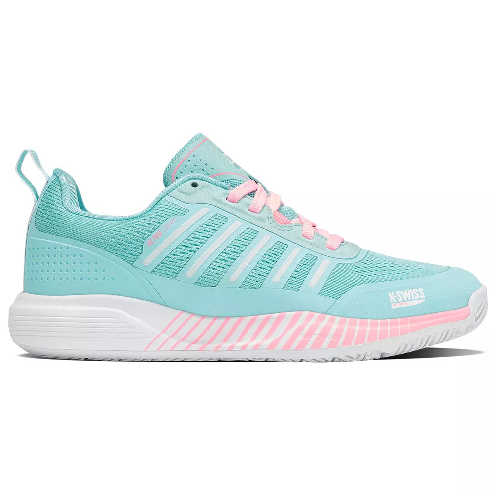 K-Swiss Ultra Court Padel Schoenen Grijs / Zwart / Rood