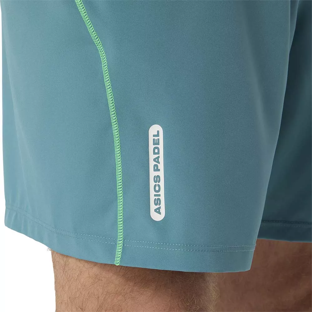 Asics Padel Court Shorts Cr&egrave;me / Groen