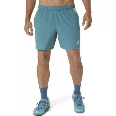 Asics Padel Court Shorts Cr&egrave;me / Groen