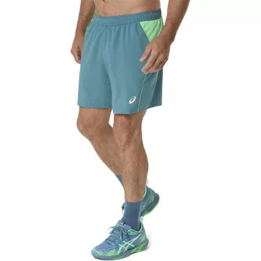 Asics Padel Court Shorts Cr&egrave;me / Groen