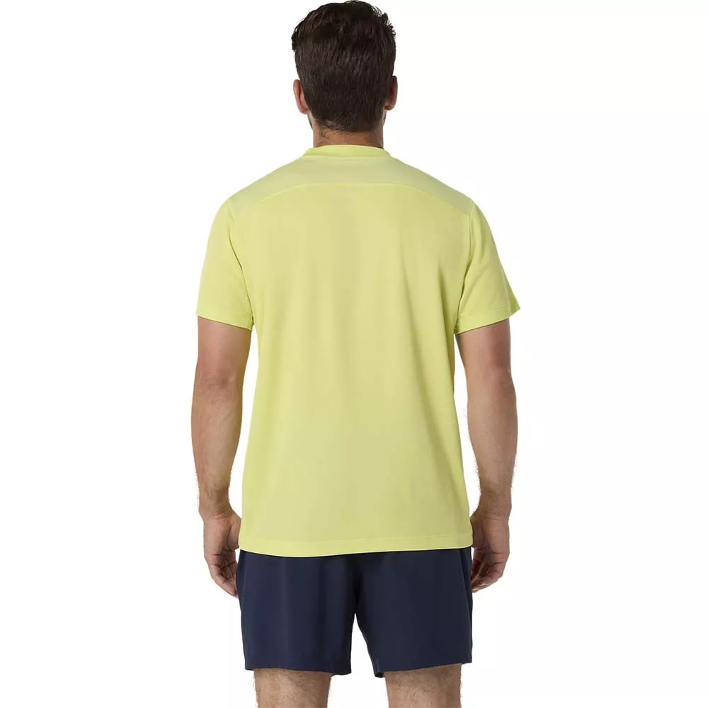 Asics Court SS T-Shirt Geel