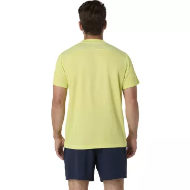 Asics Court SS T-Shirt Geel